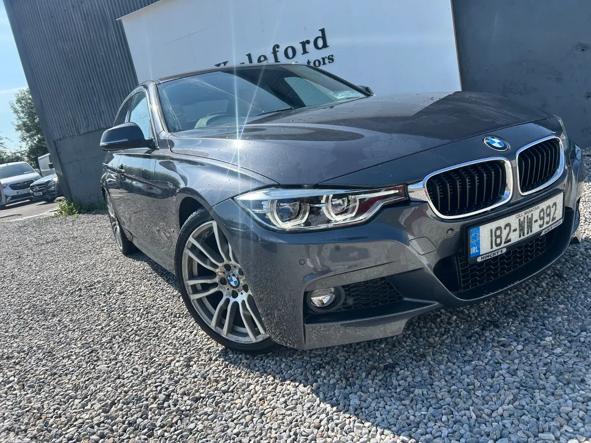 BMW 3-Series Saloon, Petrol Hybrid, 2018, Grey