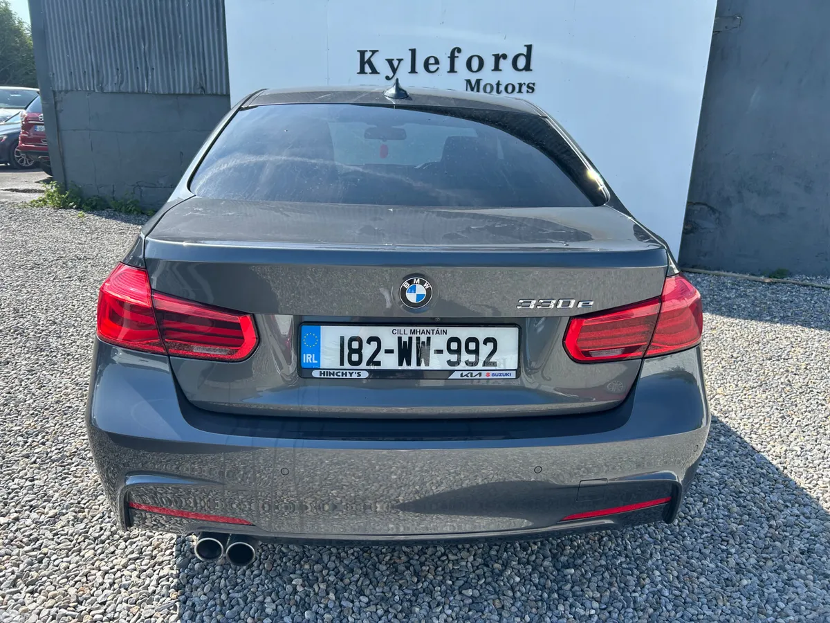 BMW 3-Series Saloon, Petrol Hybrid, 2018, Grey