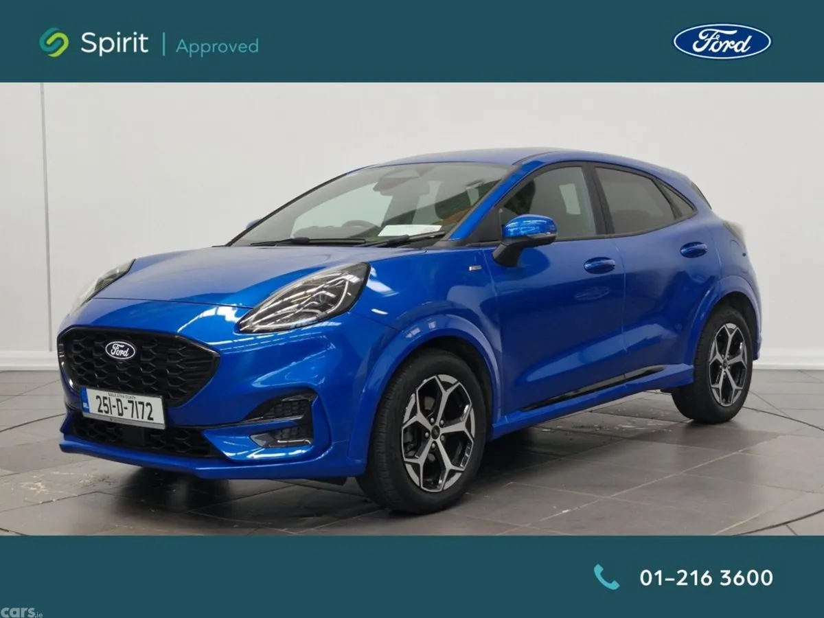 Ford Puma MPV, Petrol Hybrid, 2025, Blue