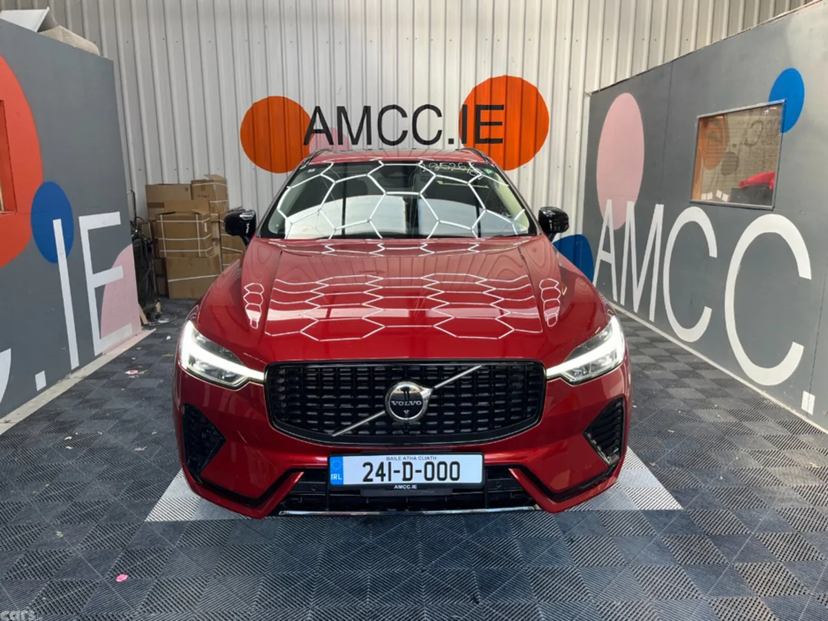 Volvo XC60 SUV, Petrol Plug-in Hybrid, 2024, Red