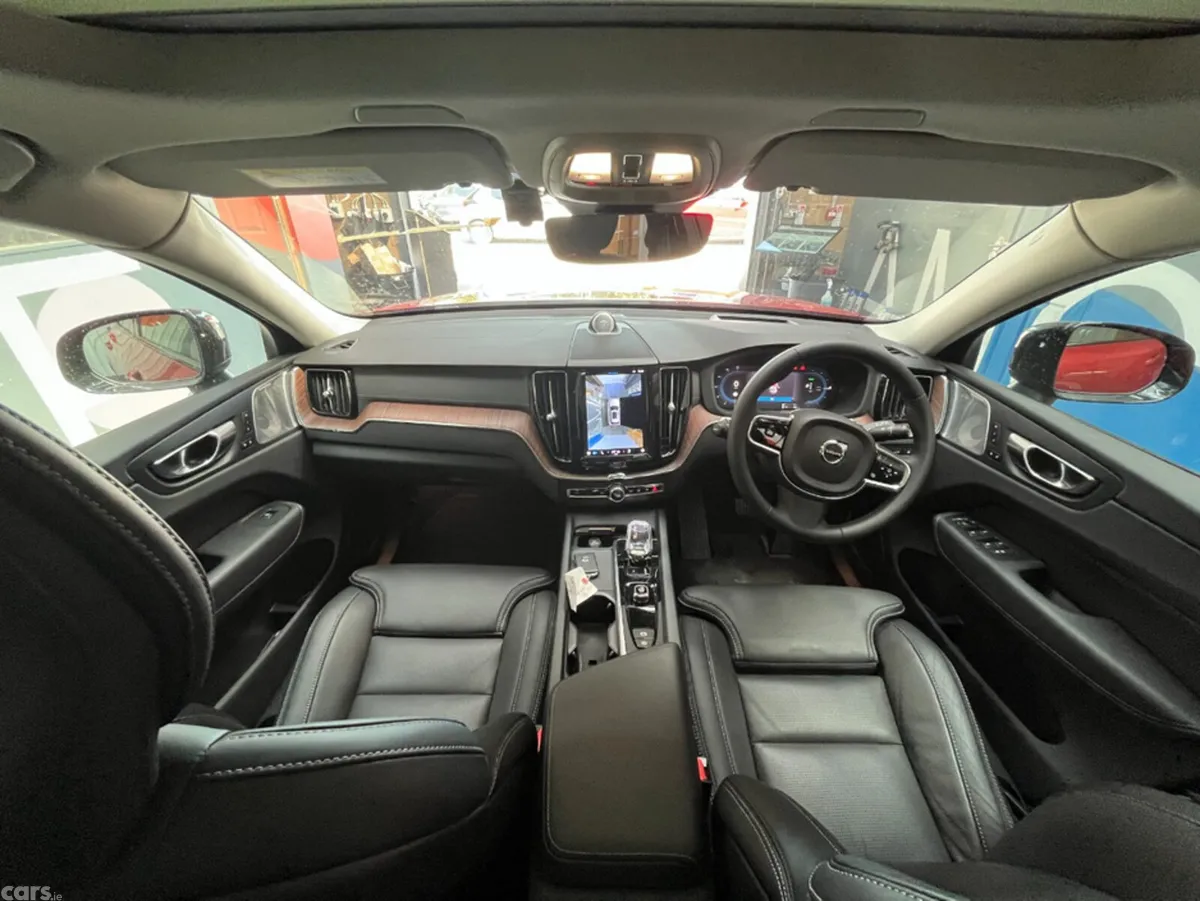 Volvo XC60 SUV, Petrol Plug-in Hybrid, 2024, Red