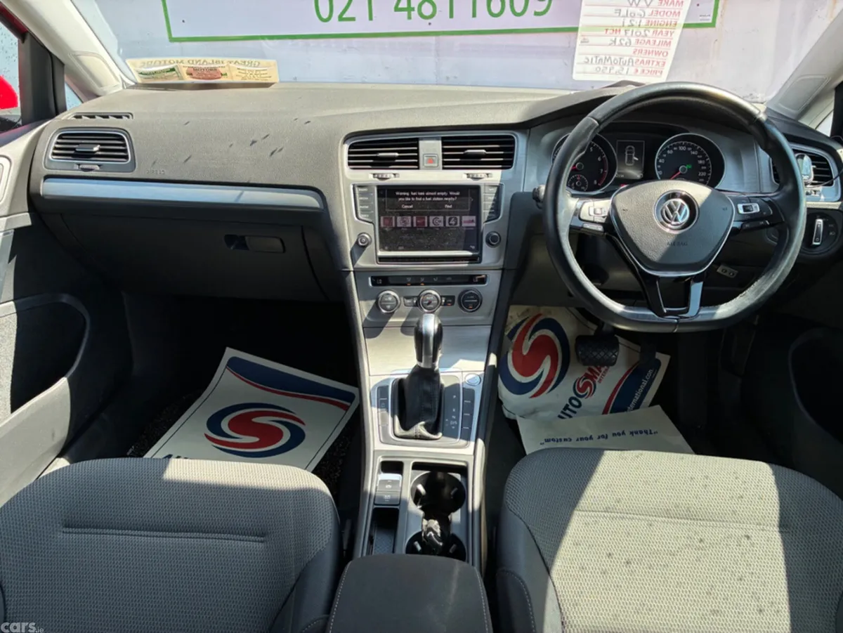 Volkswagen Golf Hatchback, Petrol, 2017, Red