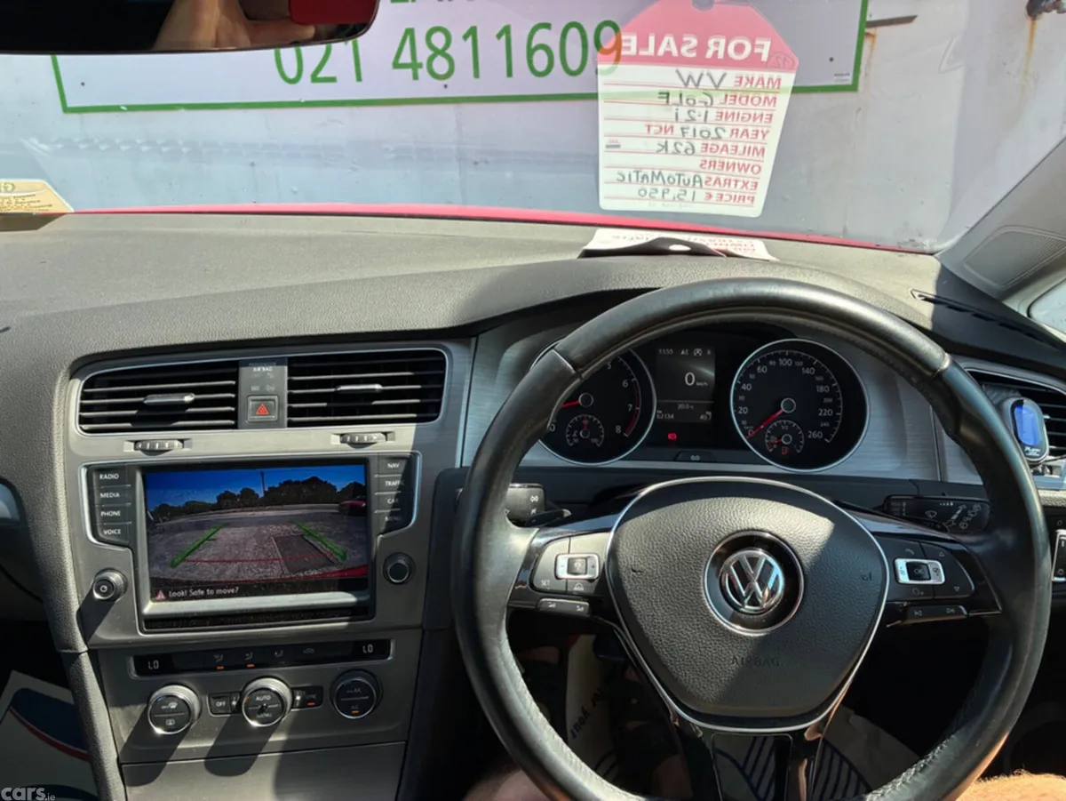 Volkswagen Golf Hatchback, Petrol, 2017, Red