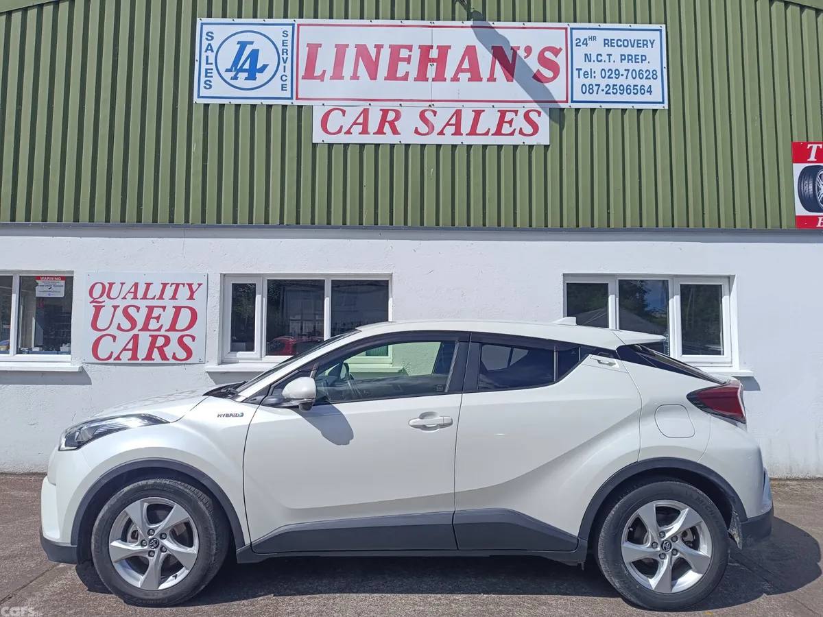 Toyota C-HR Hatchback, Petrol Hybrid, 2018, White