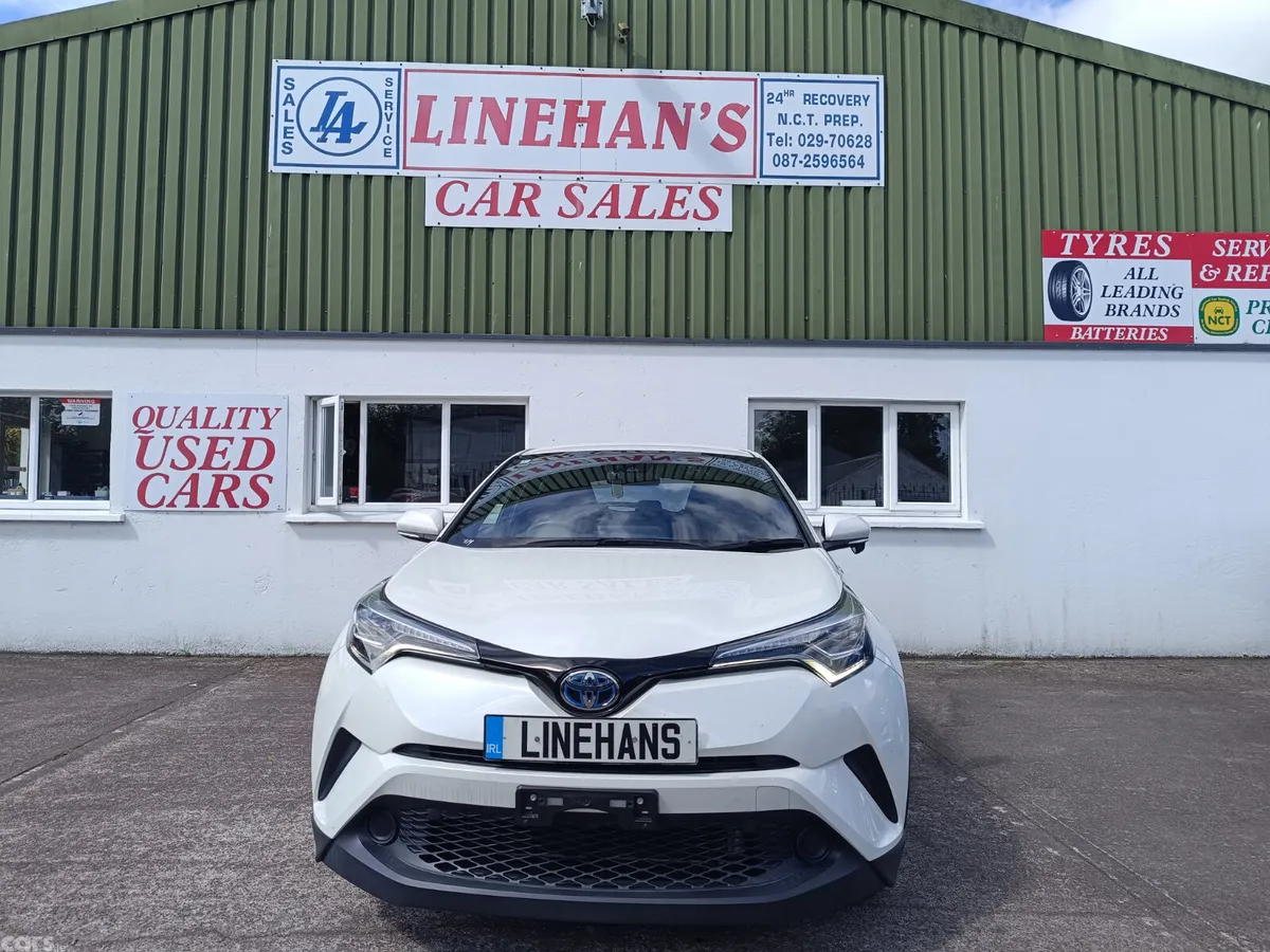 Toyota C-HR Hatchback, Petrol Hybrid, 2018, White