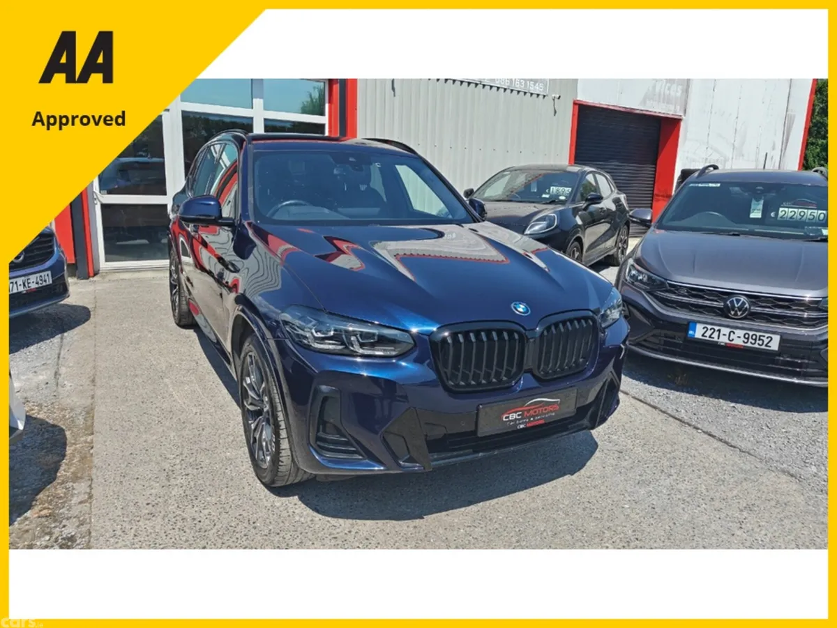 BMW X3 SUV, Petrol Plug-in Hybrid, 2022, Blue