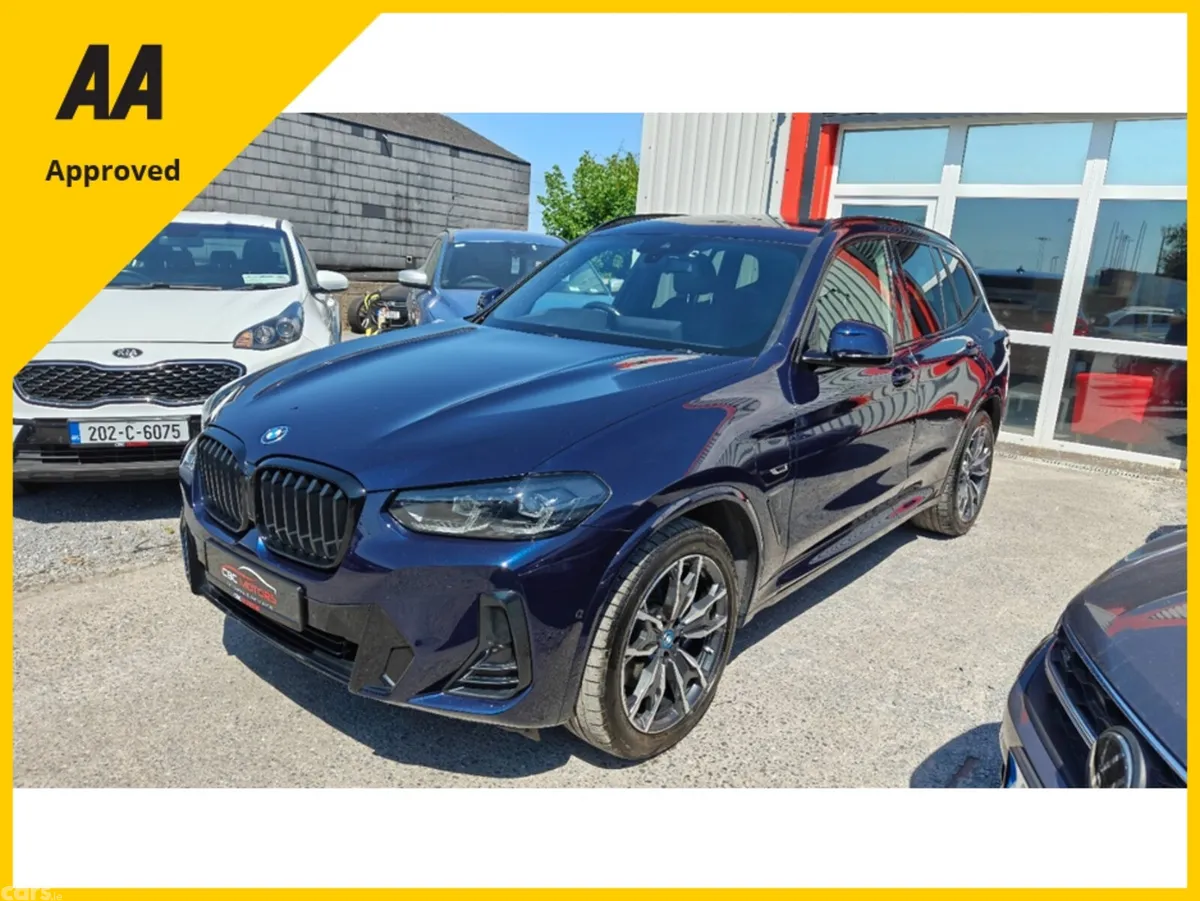 BMW X3 SUV, Petrol Plug-in Hybrid, 2022, Blue