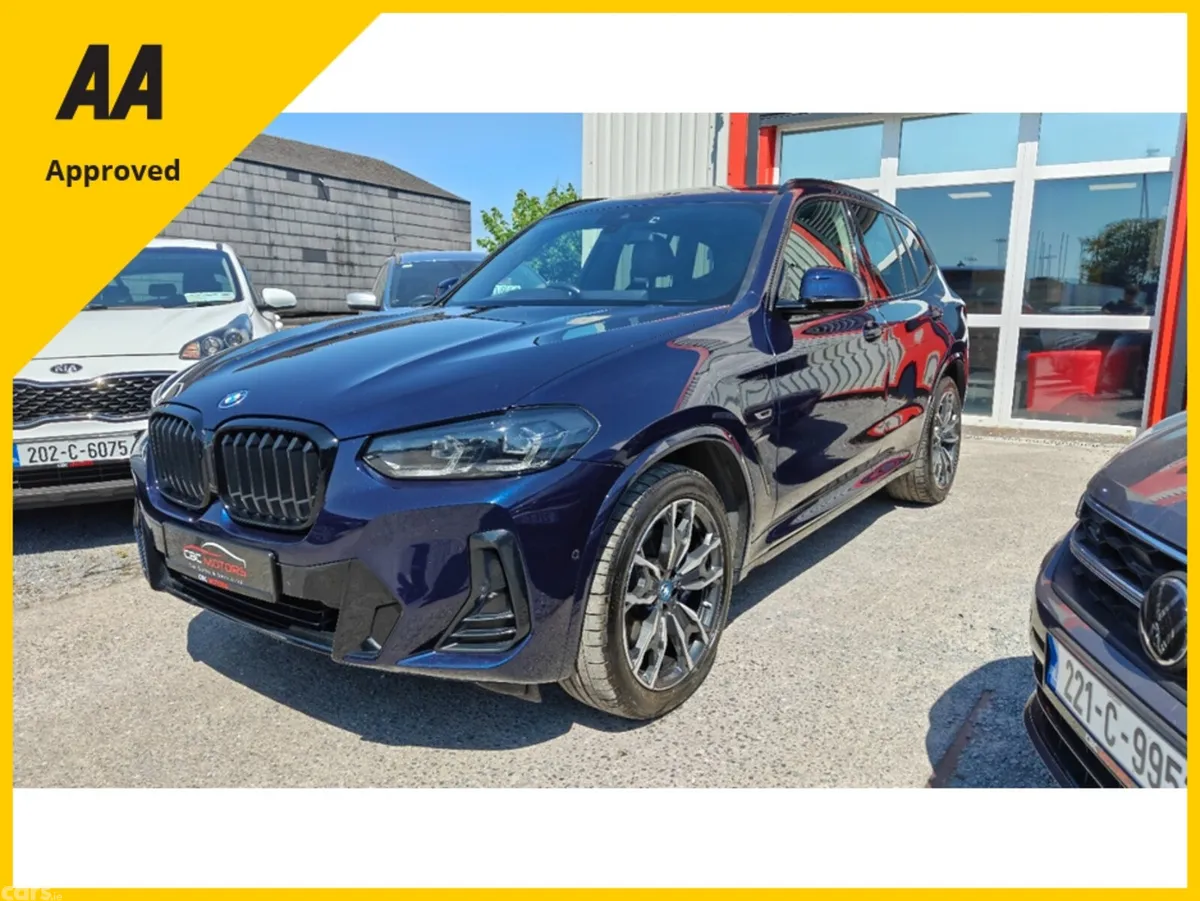 BMW X3 SUV, Petrol Plug-in Hybrid, 2022, Blue
