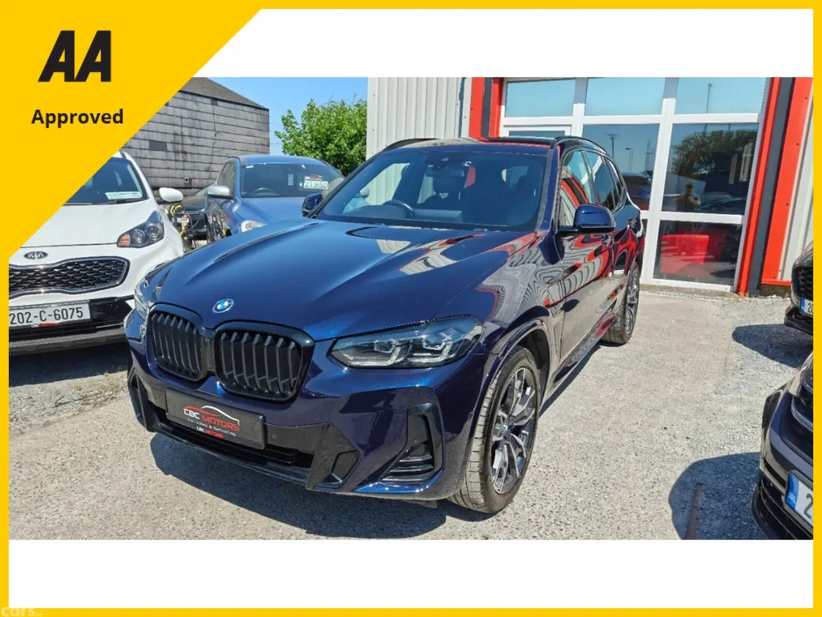 BMW X3 SUV, Petrol Plug-in Hybrid, 2022, Blue