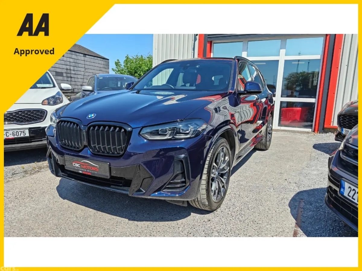 BMW X3 SUV, Petrol Plug-in Hybrid, 2022, Blue