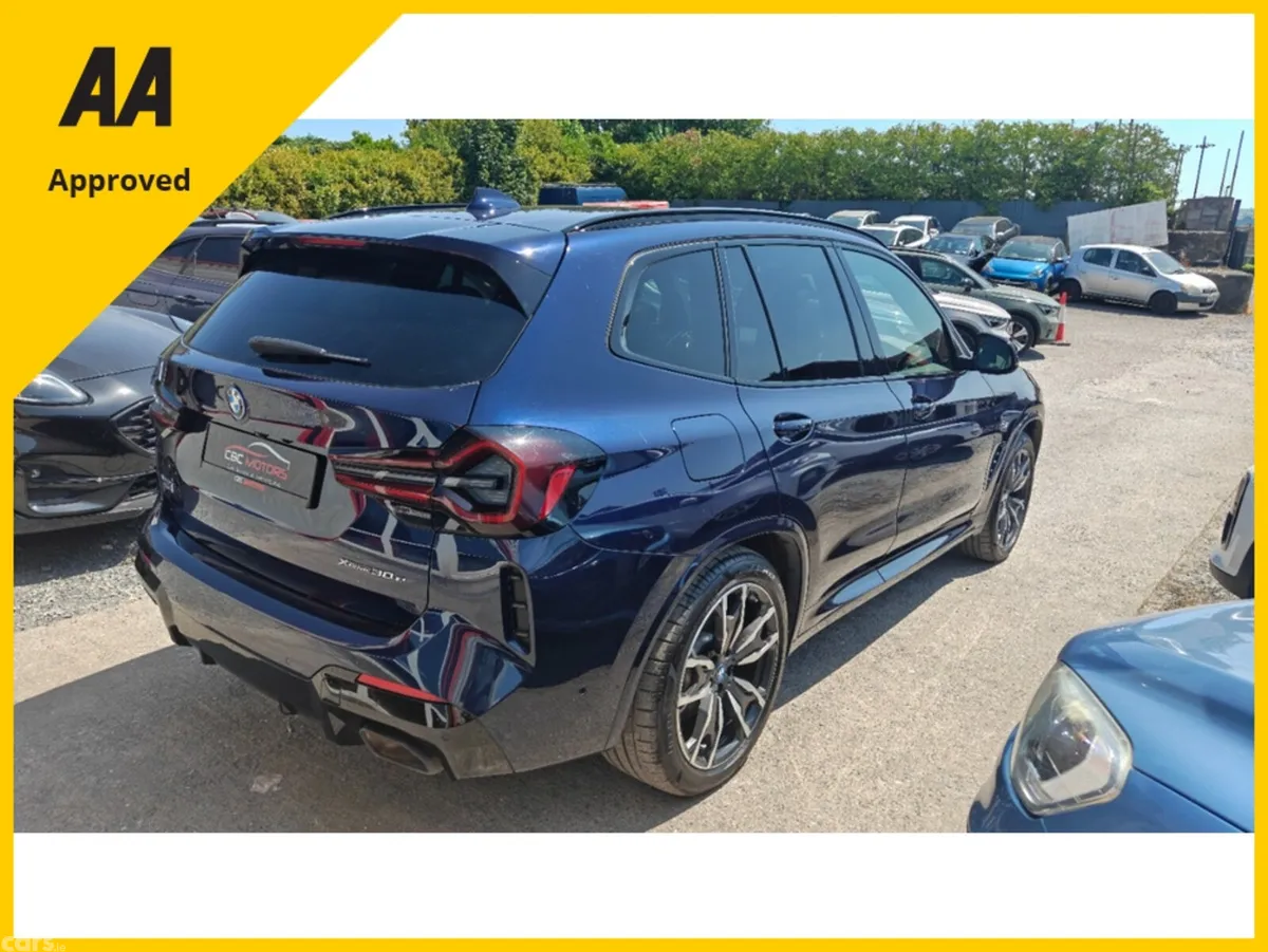 BMW X3 SUV, Petrol Plug-in Hybrid, 2022, Blue