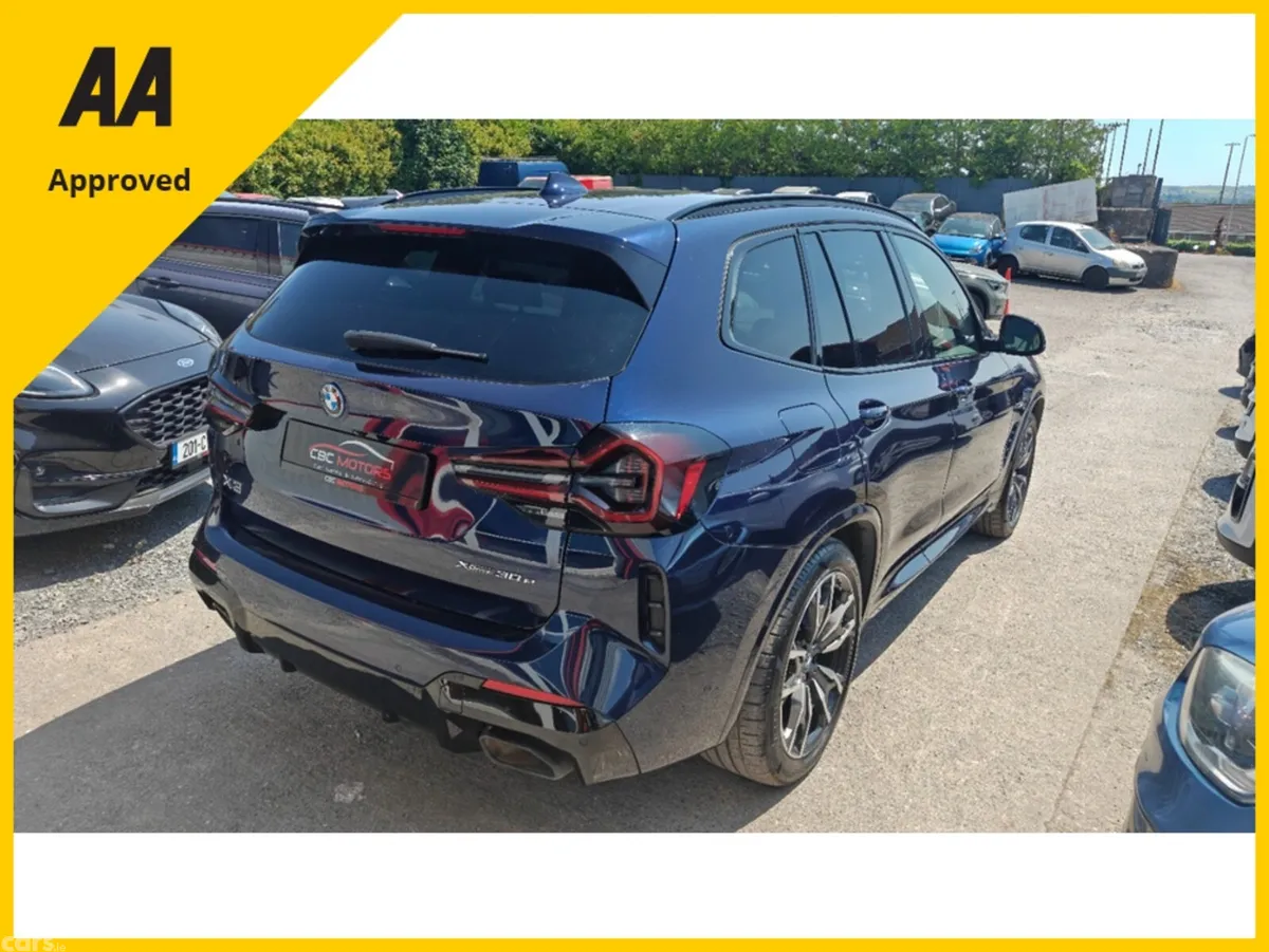 BMW X3 SUV, Petrol Plug-in Hybrid, 2022, Blue