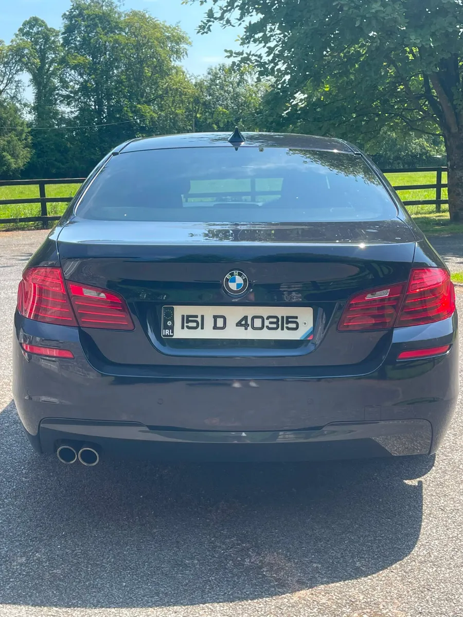 BMW 5-Series Saloon, Diesel, 2015, Black