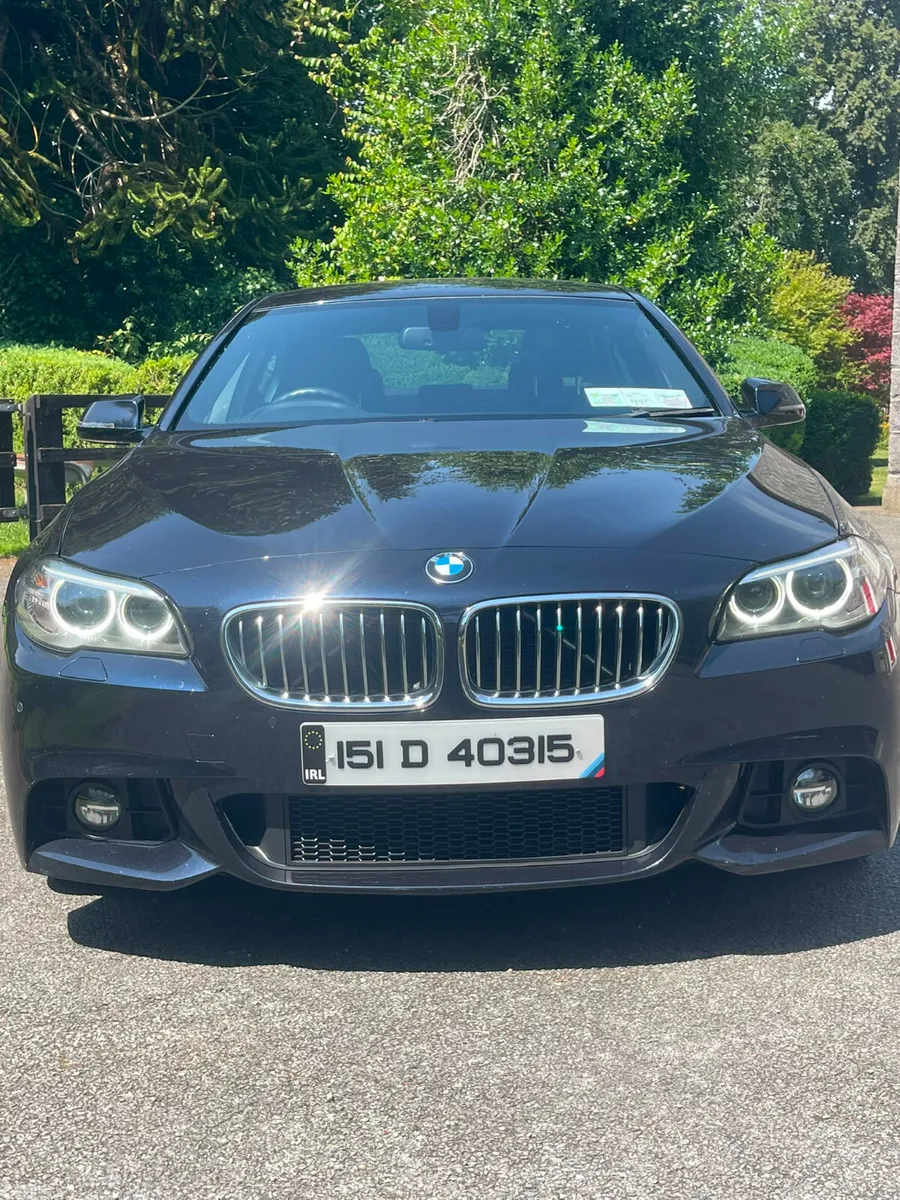 BMW 5-Series Saloon, Diesel, 2015, Black