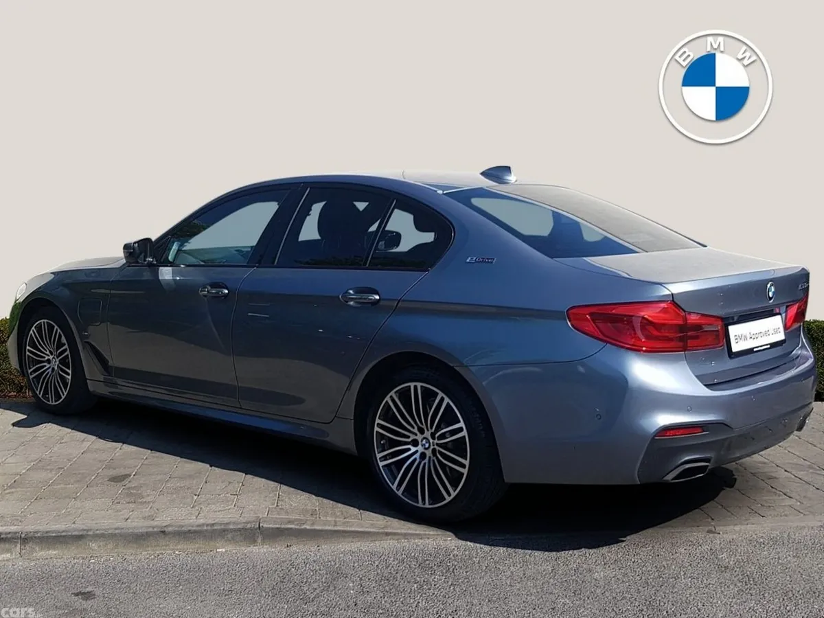 BMW 5-Series Saloon, Petrol Plug-in Hybrid, 2018, Grey