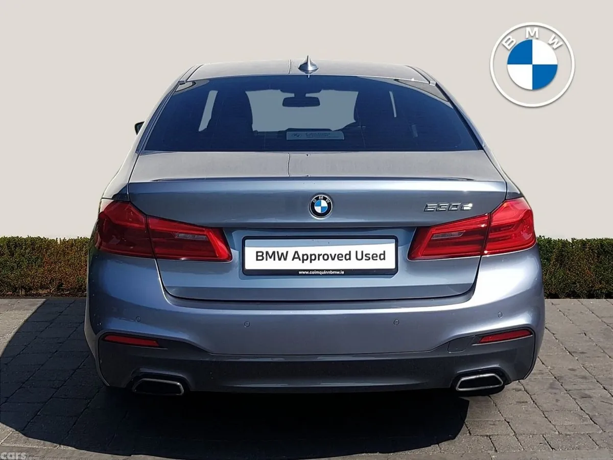 BMW 5-Series Saloon, Petrol Plug-in Hybrid, 2018, Grey