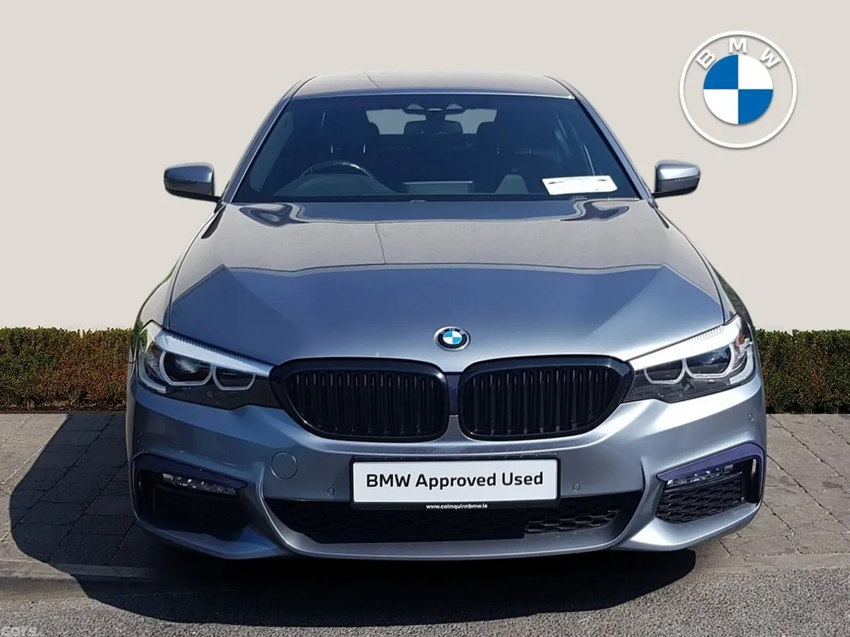 BMW 5-Series Saloon, Petrol Plug-in Hybrid, 2018, Grey