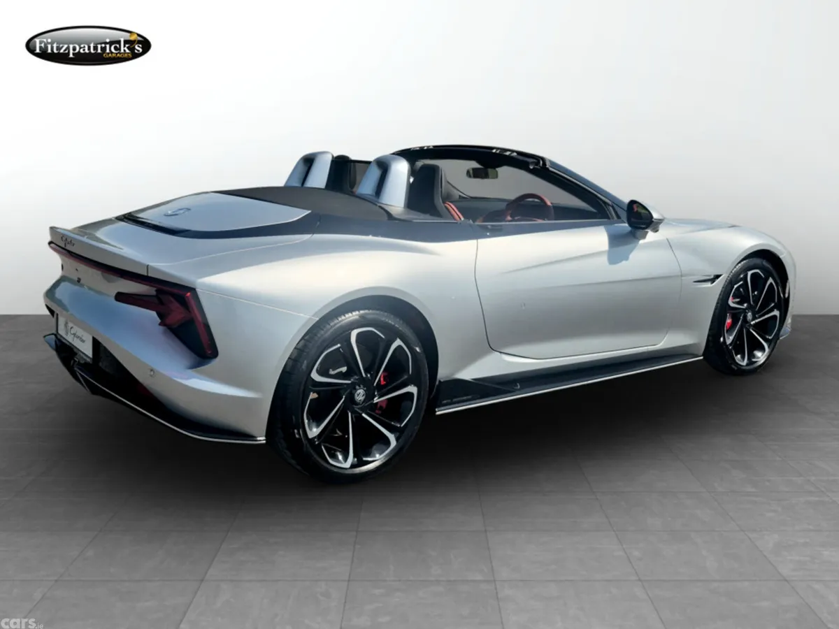 MG Cyberster Convertible, Electric, 2026, Silver