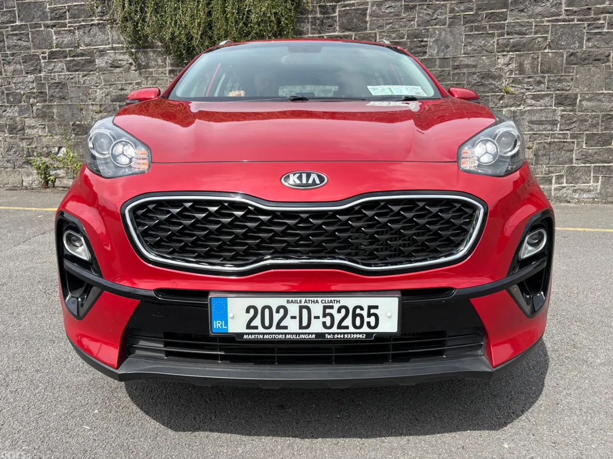 Kia Sportage SUV, Diesel, 2020, Red