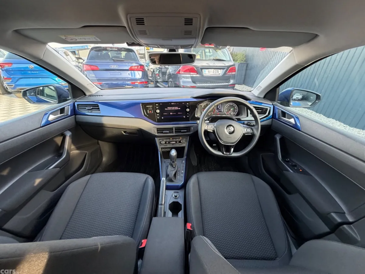 Volkswagen Polo Hatchback, Petrol, 2019, Blue