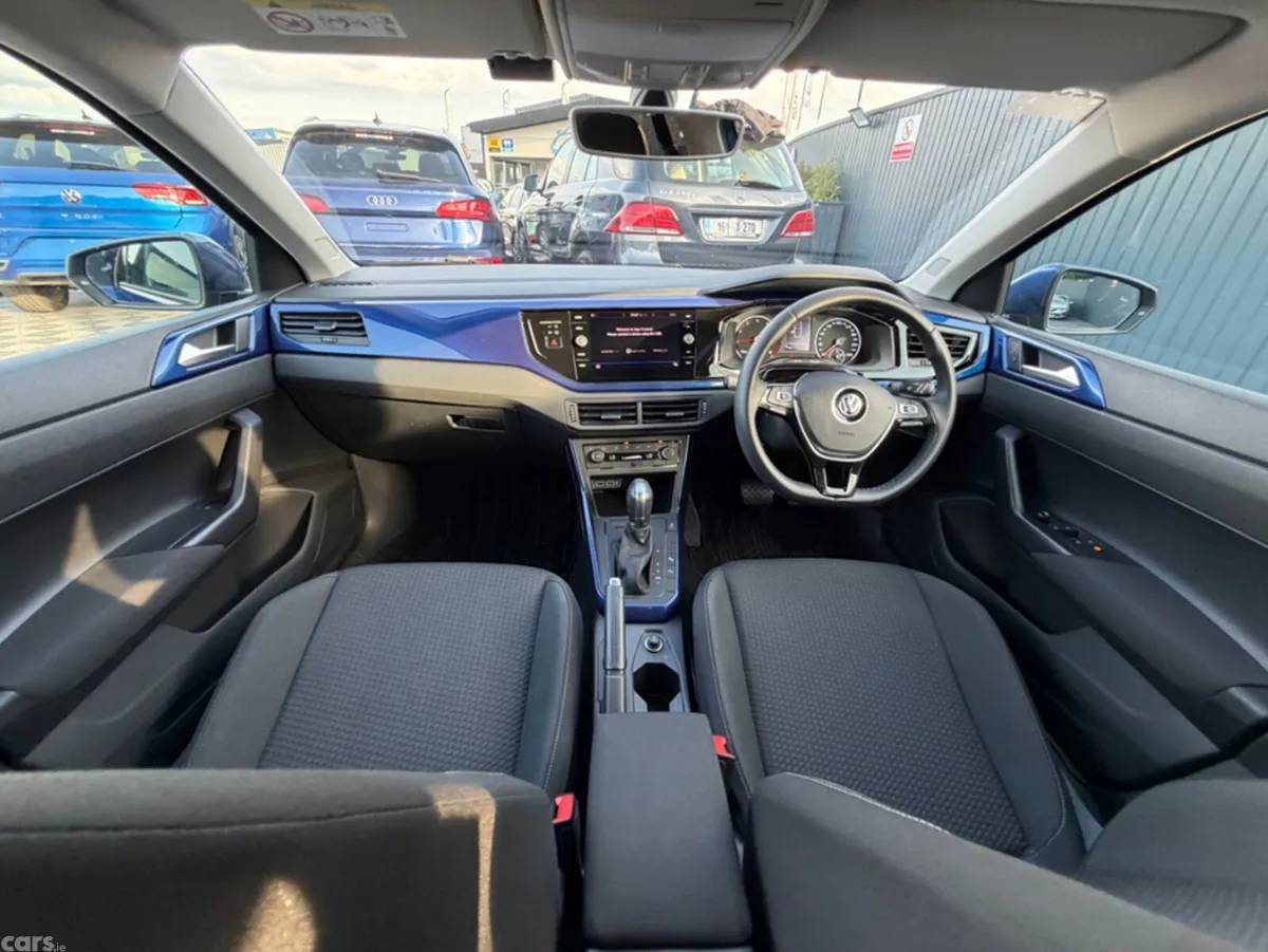 Volkswagen Polo Hatchback, Petrol, 2019, Blue