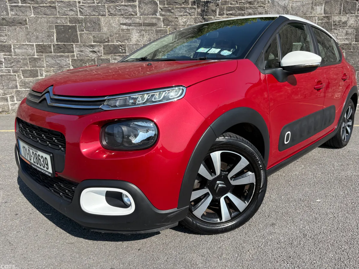 Citroen C3 Hatchback, Petrol, 2017, Red