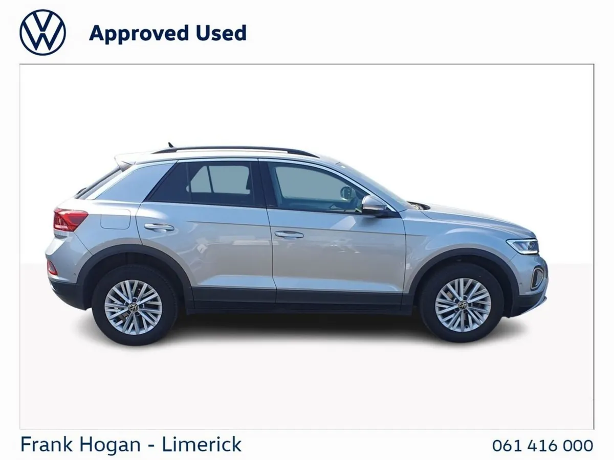 Volkswagen T-Roc SUV, Petrol, 2023, Silver
