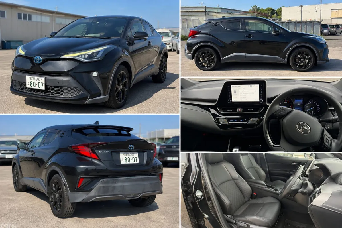 Toyota C-HR SUV, Petrol Hybrid, 2020, Black