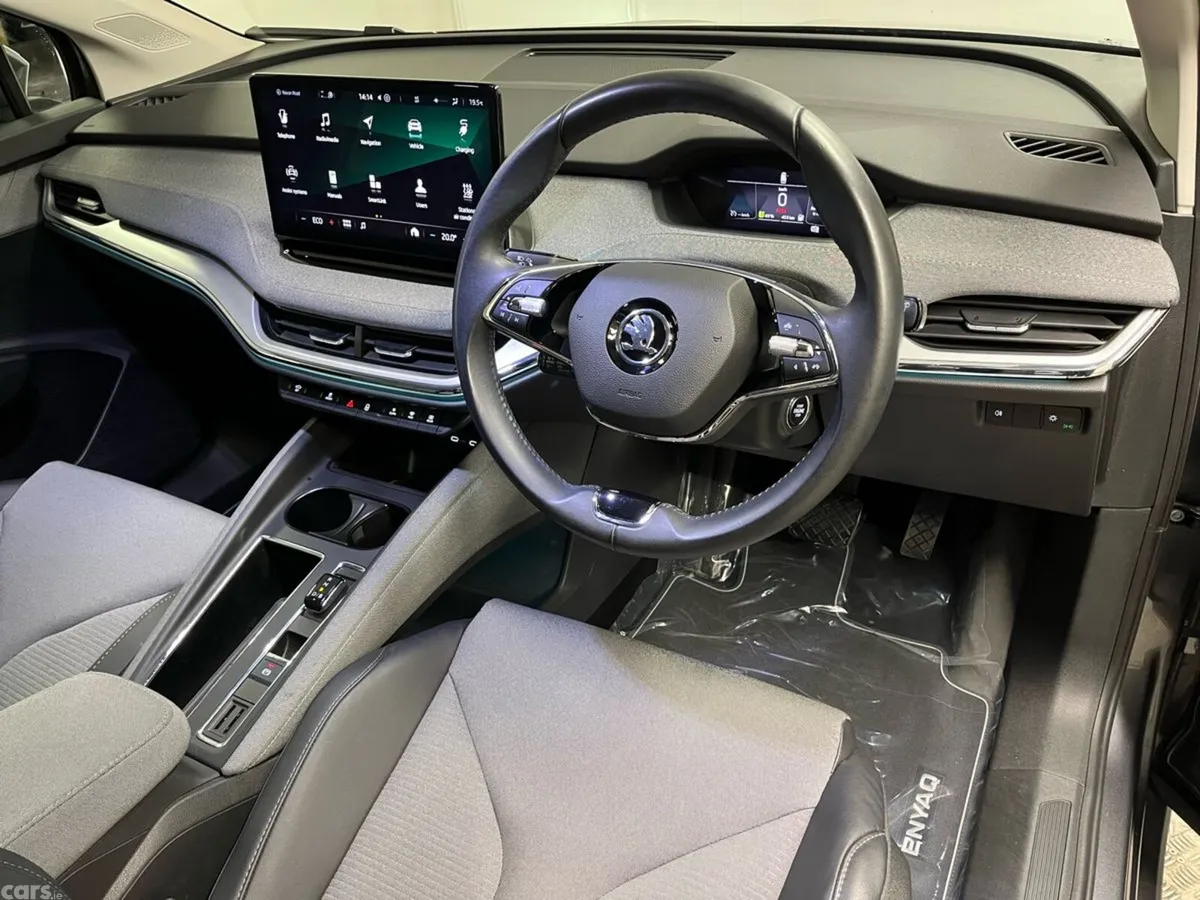 Skoda Enyaq SUV, Electric, 2024, Grey