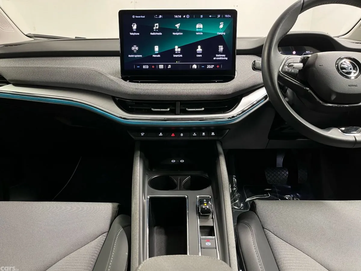 Skoda Enyaq SUV, Electric, 2024, Grey