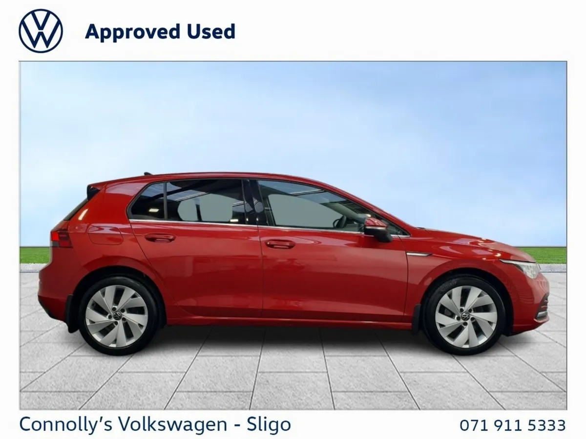 Volkswagen Golf Hatchback, Diesel, 2022, Red