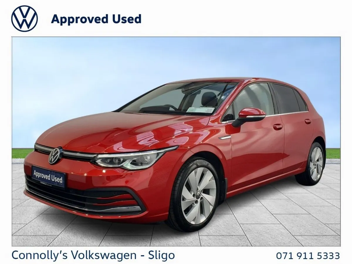 Volkswagen Golf Hatchback, Diesel, 2022, Red
