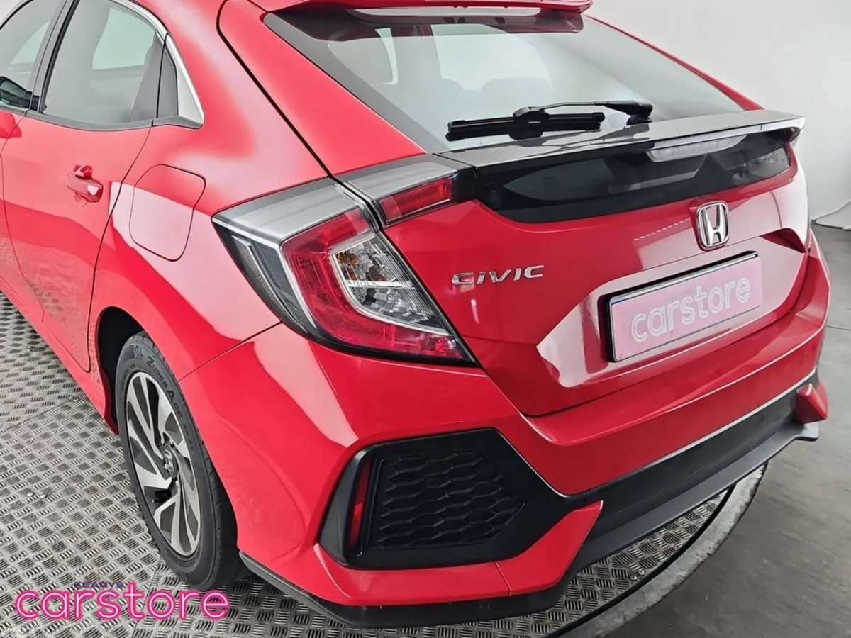 Honda Civic Hatchback, Petrol, 2018, Red