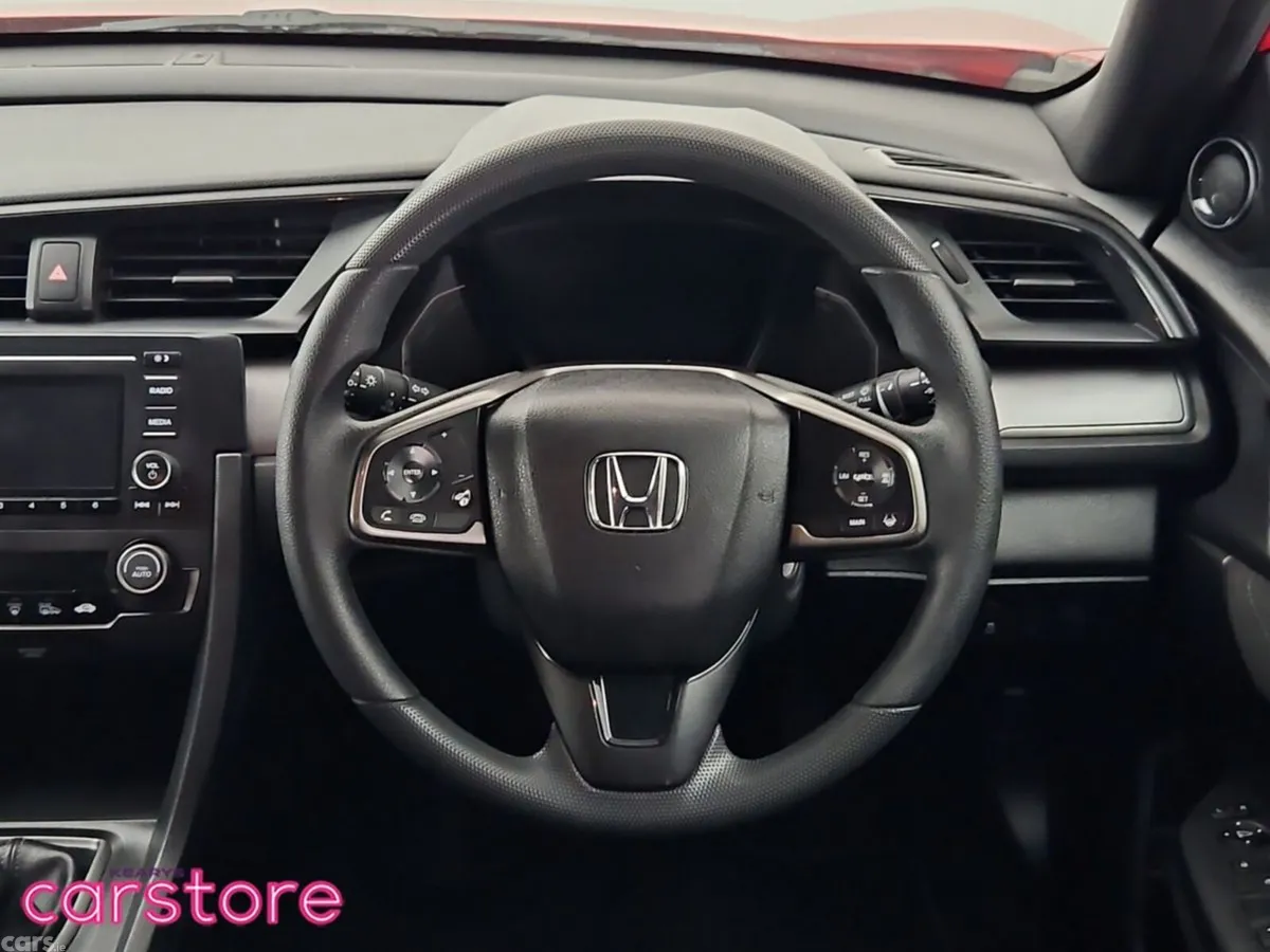 Honda Civic Hatchback, Petrol, 2018, Red