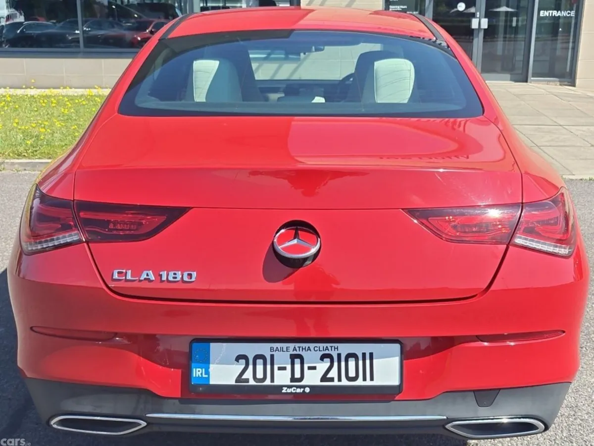 Mercedes-Benz CLA Saloon, Petrol, 2020, Red