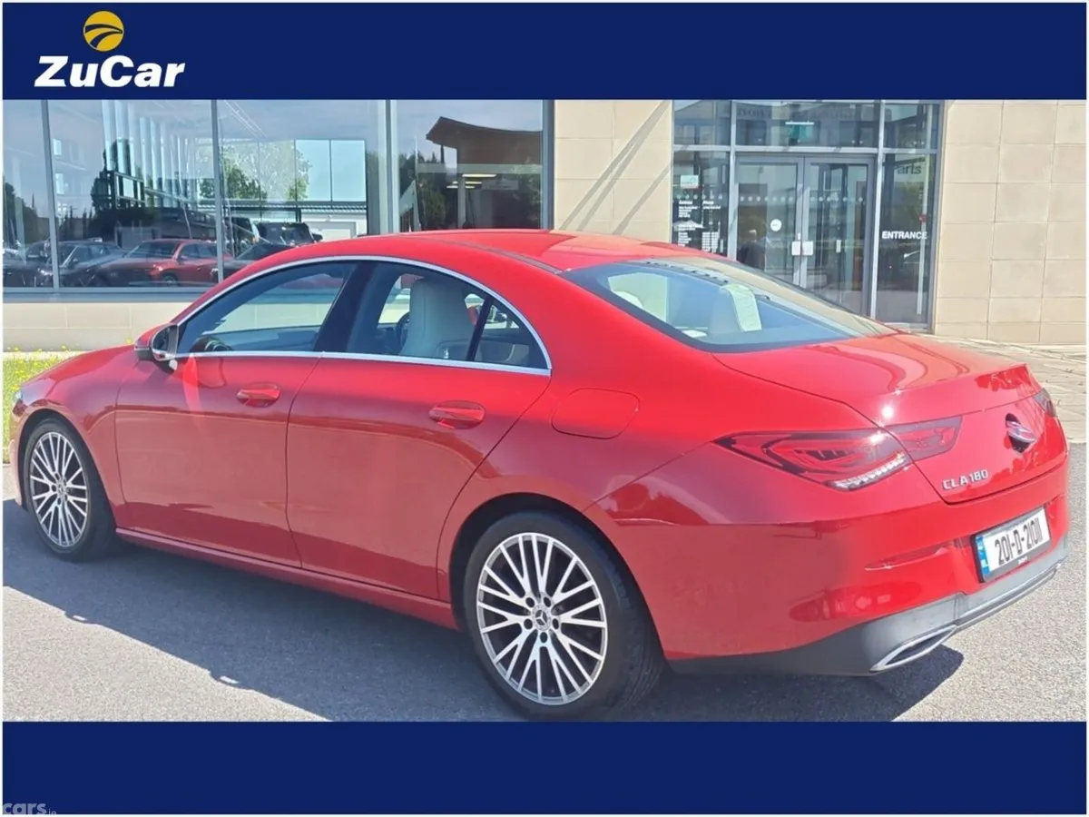 Mercedes-Benz CLA Saloon, Petrol, 2020, Red