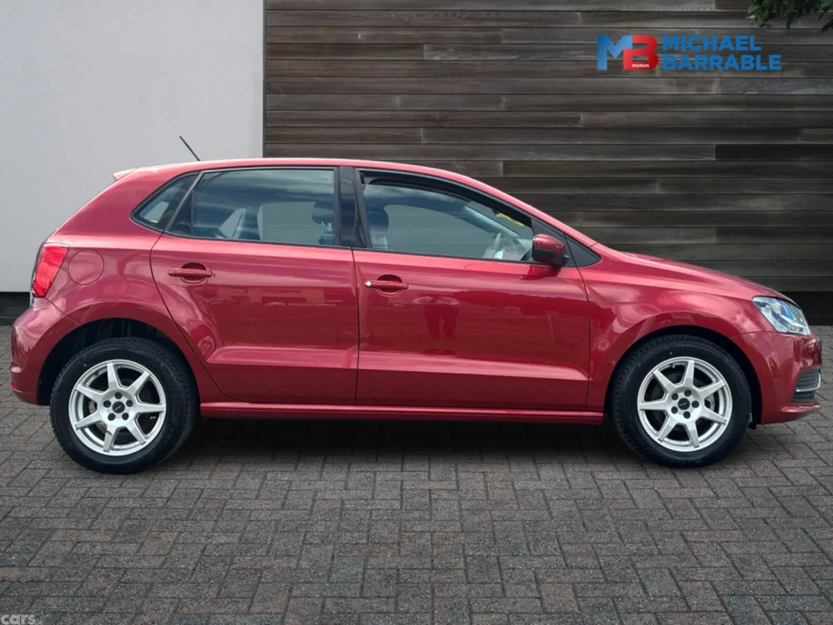 Volkswagen Polo Hatchback, Petrol, 2016, Red
