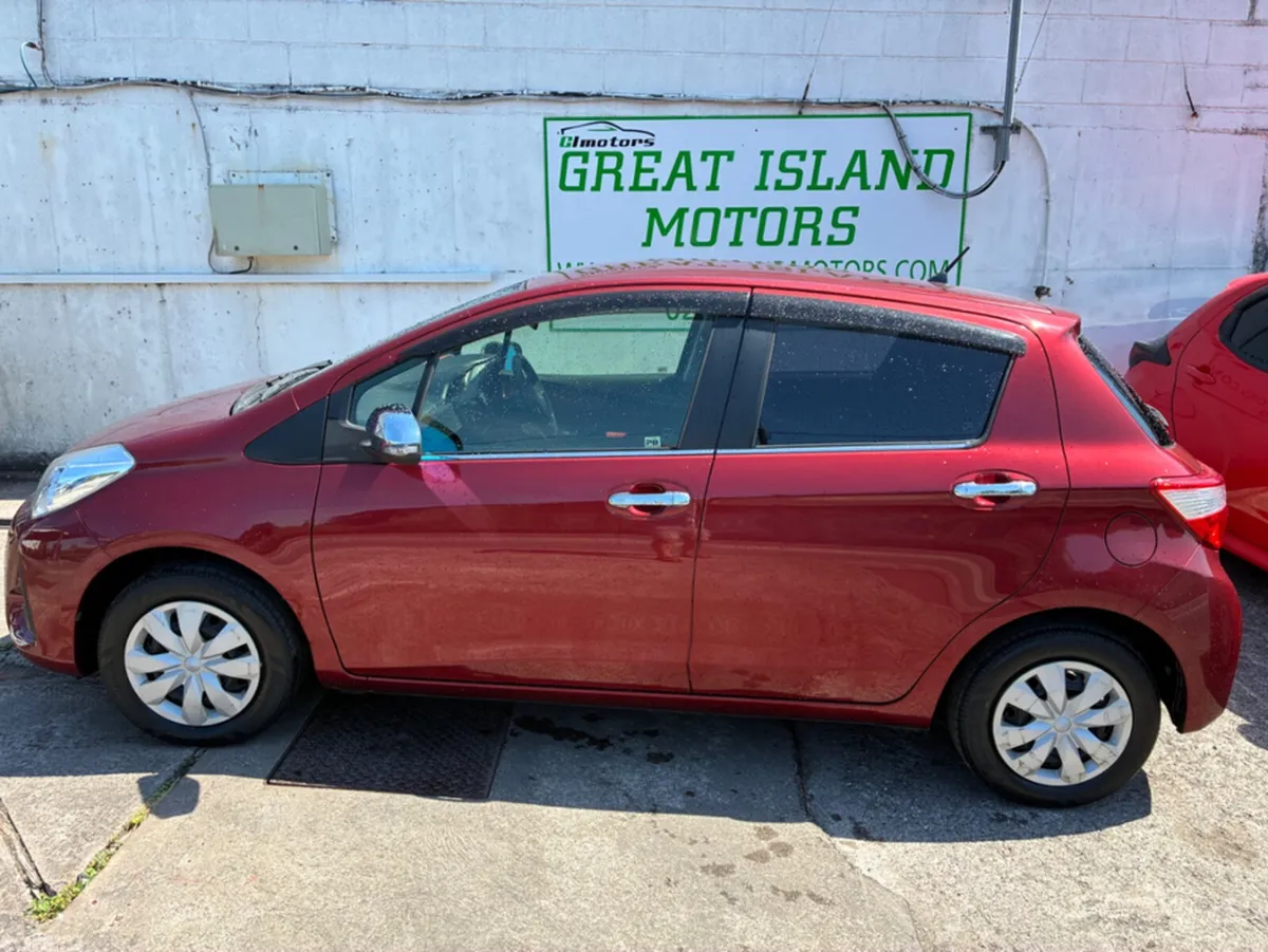 Toyota Vitz Hatchback, Petrol, 2017, Red