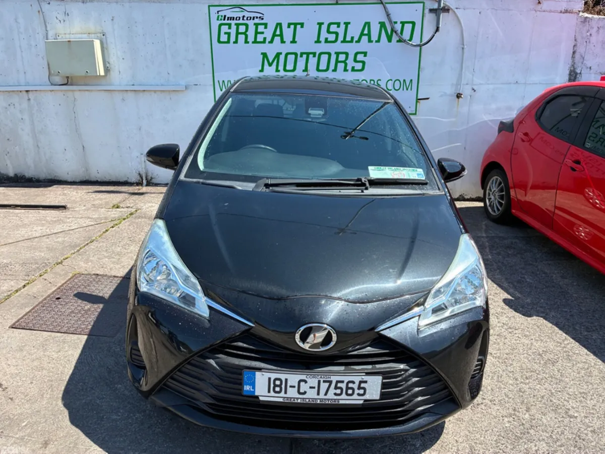 Toyota Vitz Hatchback, Petrol, 2018, Black