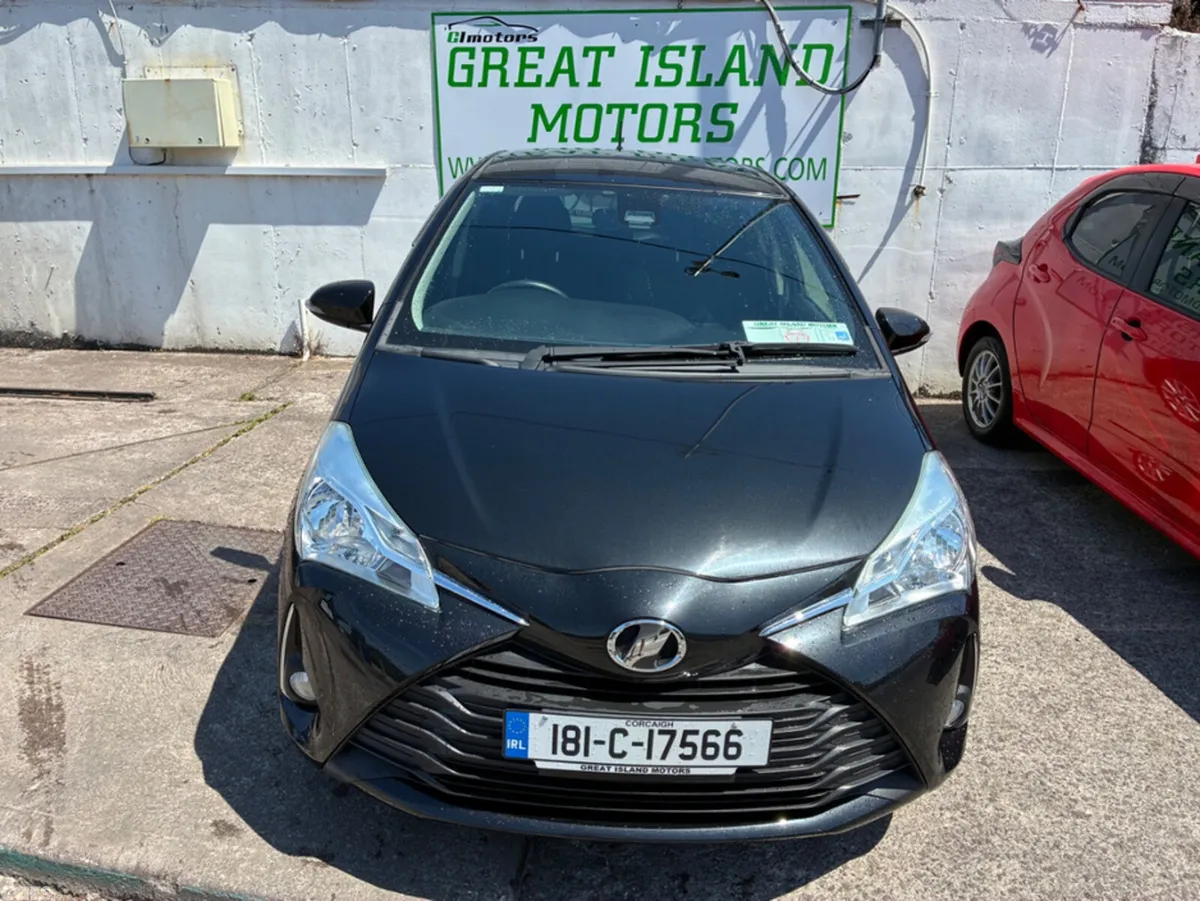Toyota Vitz Hatchback, Petrol, 2018, Black