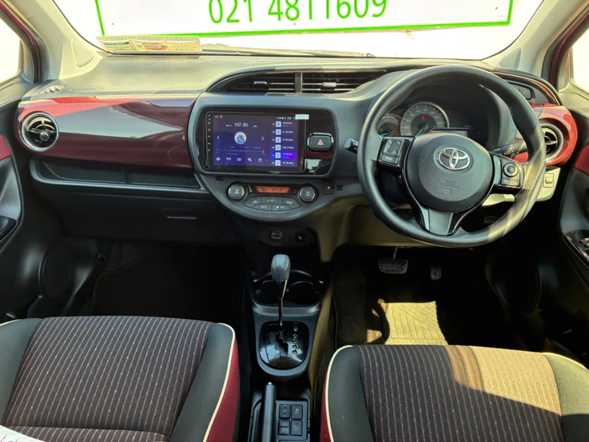 Toyota Vitz Hatchback, Petrol Hybrid, 2019, Pink