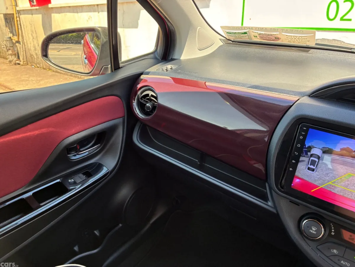 Toyota Vitz Hatchback, Petrol Hybrid, 2019, Pink