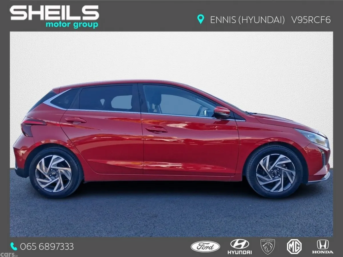 Hyundai i20 Hatchback, Petrol, 2025, Red