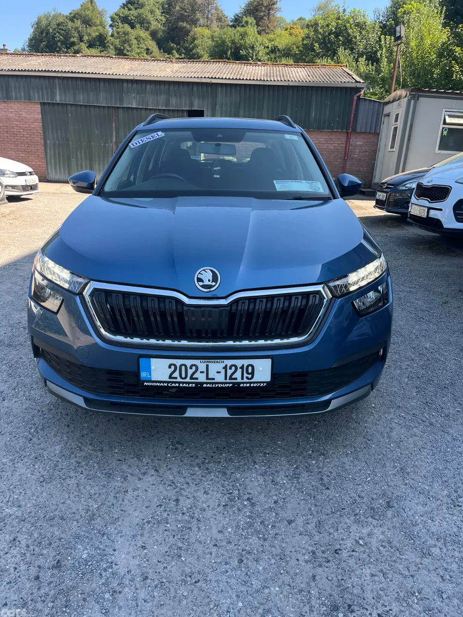Skoda Kamiq Hatchback, Diesel, 2020, Blue