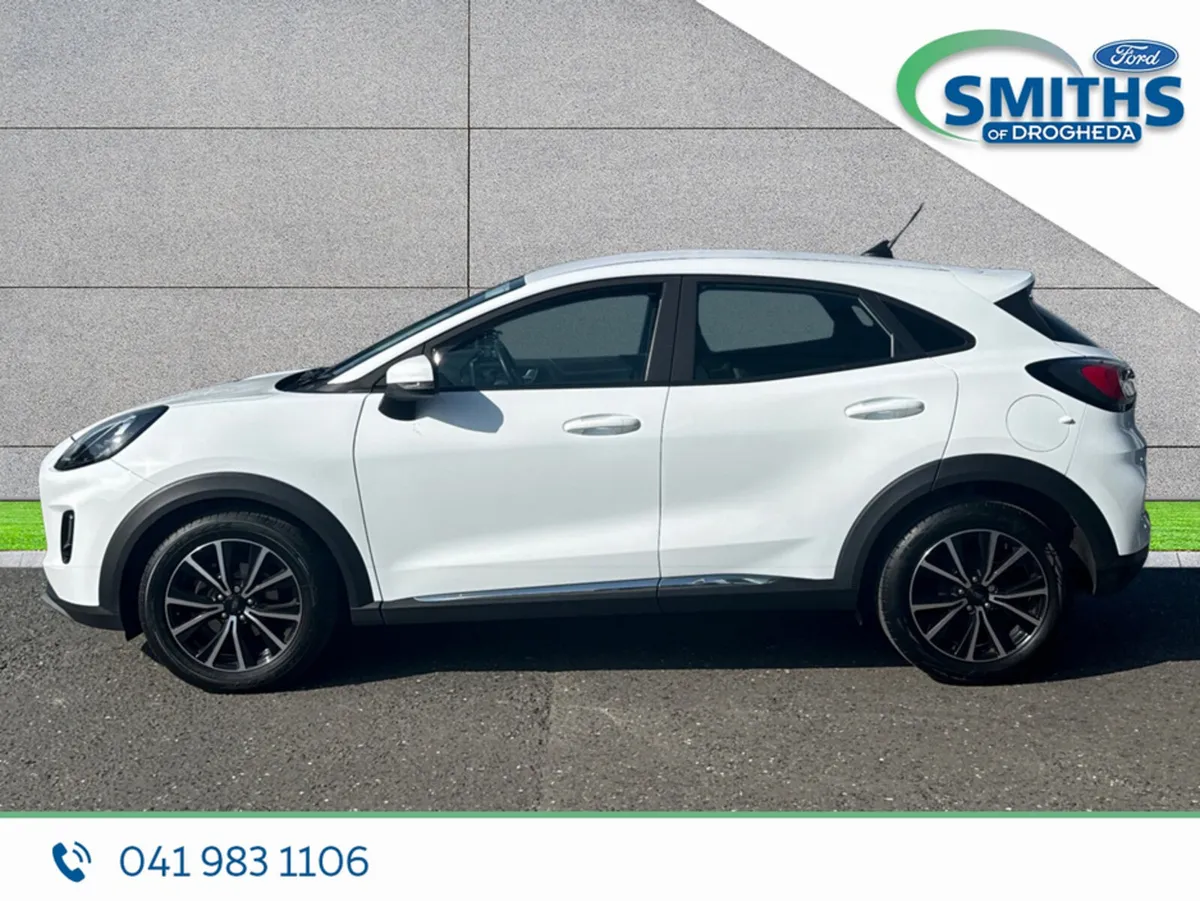 Ford Puma MPV, Petrol Hybrid, 2022, White