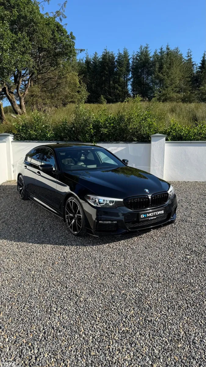 BMW 5-Series Saloon, Diesel, 2018, Black
