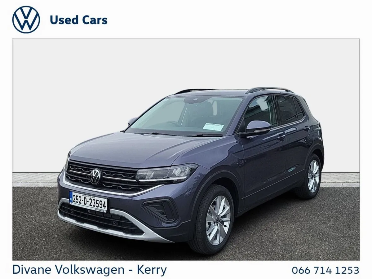 Volkswagen T-Cross SUV, Petrol, 2025, Grey