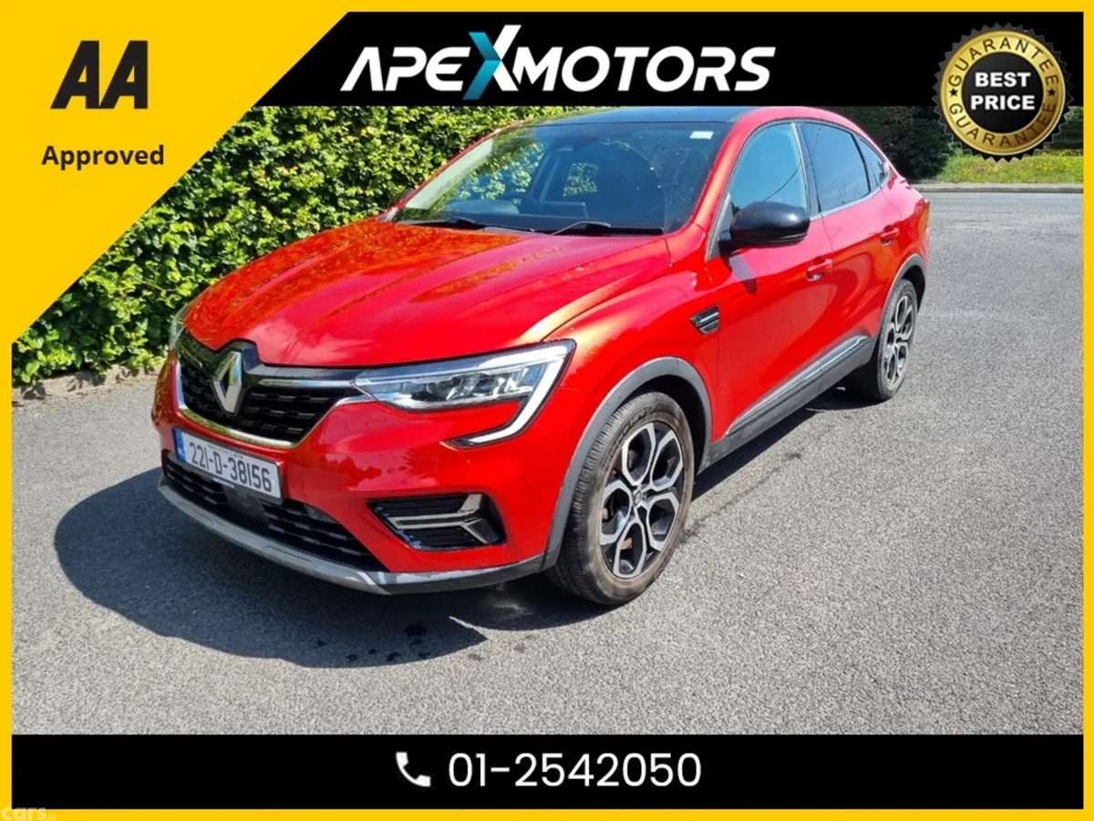 Renault Arkana Coupe, Petrol Hybrid, 2022, Red