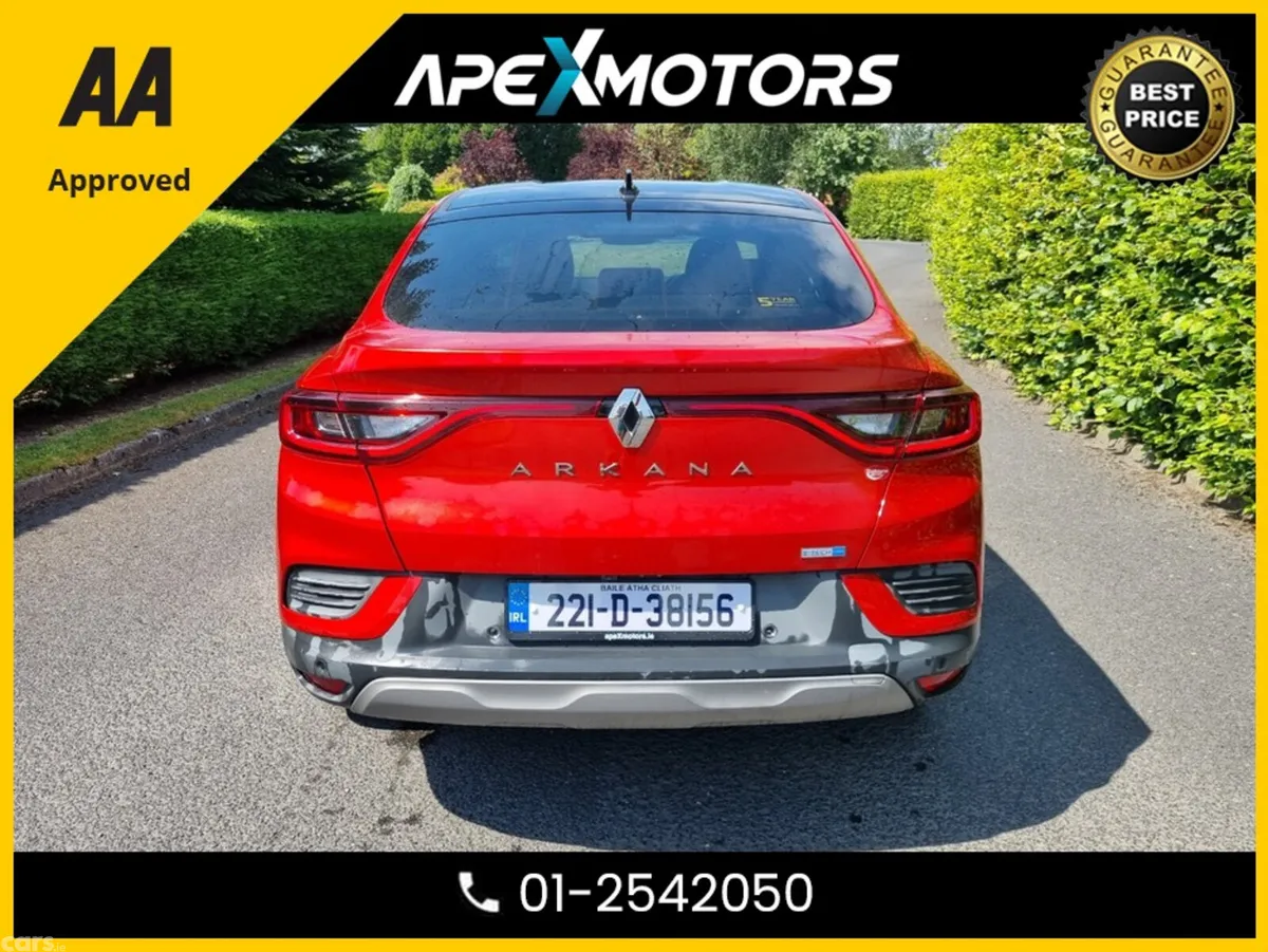 Renault Arkana Coupe, Petrol Hybrid, 2022, Red