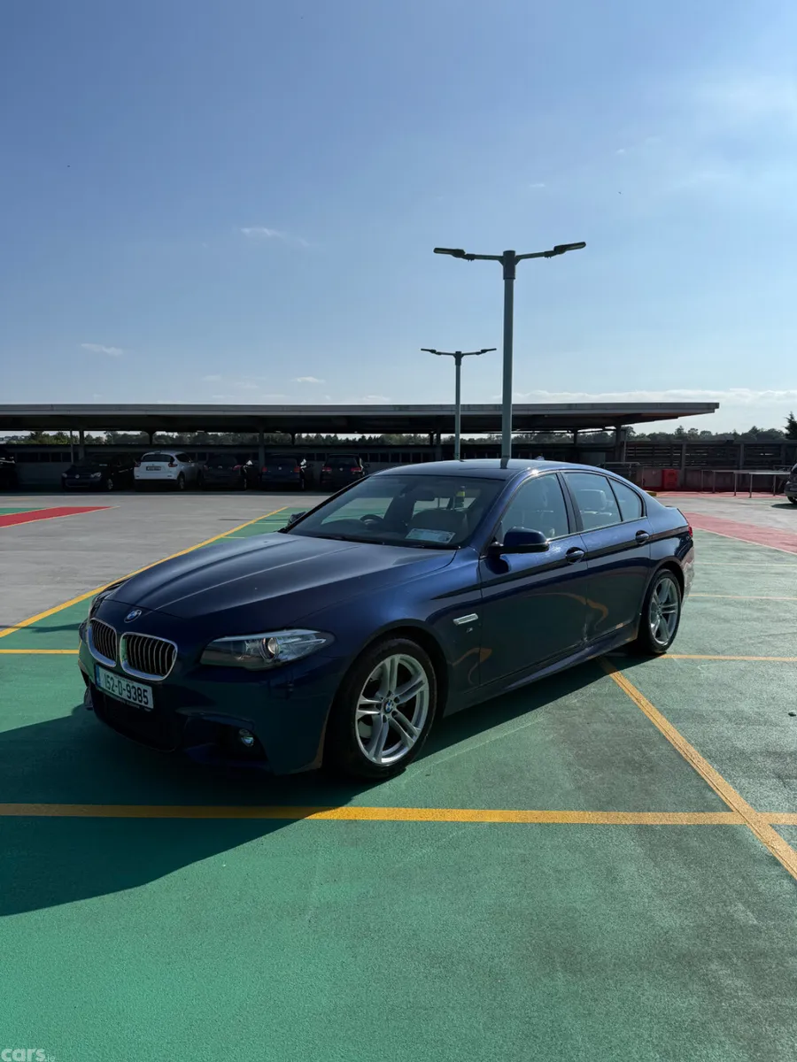 BMW 5-Series Saloon, Diesel, 2015, Blue